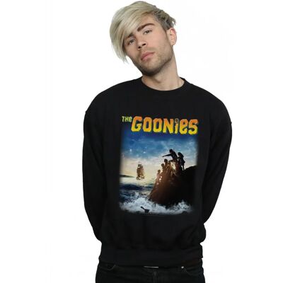 Absolute Cult The Goonies Herren-Sweatshirt Mit Schiffsposter - Sweatshirt Absolute Cult The Goonies Herren-Sweatshirt Mit Schiffsposter - Sweatshirt