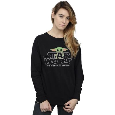 Absolute Cult - Star Wars Mandalorian Child Strong - Schwarz Absolute Cult - Star Wars Mandalorian Child Strong - Schwarz