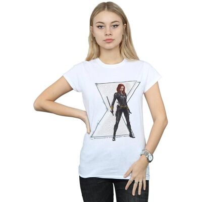Marvel Black Widow Logo T-Shirt - T-Shirt Marvel Black Widow Logo T-Shirt - T-Shirt