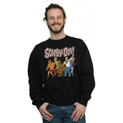 Scooby Doo Men's Black Classic Sweatshirt - Sweatshirt Scooby Doo Men's Black Classic Sweatshirt - Sweatshirt