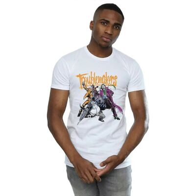 Absolute Cult DC Comics Batman Troublemakers T-Shirt - T-Shirt Absolute Cult DC Comics Batman Troublemakers T-Shirt - T-Shirt