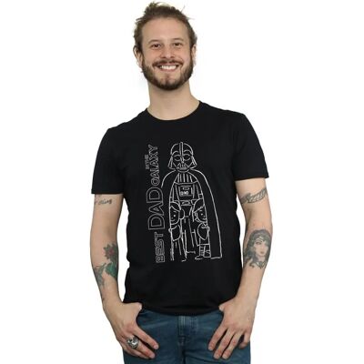 Star Wars Heren Beste Vader In Het Heelal T-Shirt - T-Shirt Star Wars Heren Beste Vader In Het Heelal T-Shirt - T-Shirt
