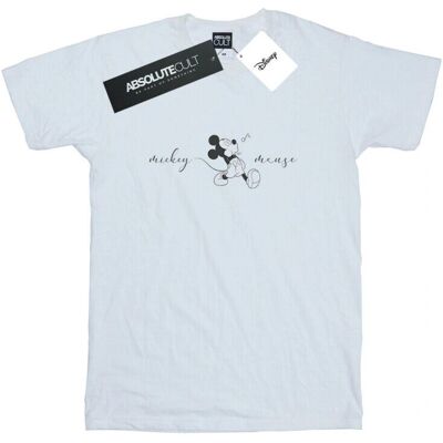 Koszulka Disney Mickey Mouse z gwizdkiem z bawełny - T-shirt Koszulka Disney Mickey Mouse z gwizdkiem z bawełny - T-shirt