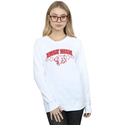 Disney Damen High School Musical The Wildcat Stars Sweatshirt - Weiß - Small Disney Damen High School Musical The Wildcat Stars Sweatshirt - Weiß - Small