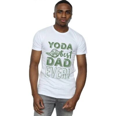 Absolute Cult Star Wars Yoda Best Dad T-Shirt - T-Shirt Absolute Cult Star Wars Yoda Best Dad T-Shirt - T-Shirt