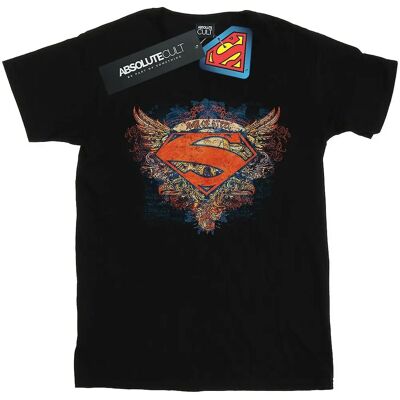 Koszulka Superman z Skrzydłami i Tarczą - Absolute Cult DC Comics - Mężczyzna Czarny XX-Large Koszulka Superman z Skrzydłami i Tarczą - Absolute Cult DC Comics - Mężczyzna Czarny XX-Large