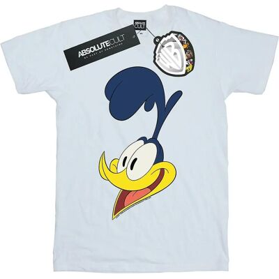 Absolute Cult Looney Tunes Damen Road Runner Gesicht Boyfriend T-Shirt - Schwarz - Produktart Absolute Cult Looney Tunes Damen Road Runner Gesicht Boyfriend T-Shirt - Schwarz - Produktart