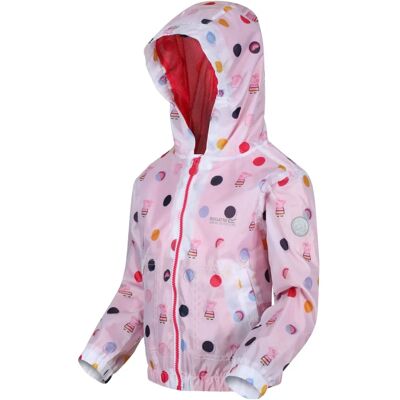 Veste Imperméable Regatta Peppa Pig Muddy Puddle - Pois Blancs - Publicité Veste Imperméable Regatta Peppa Pig Muddy Puddle - Pois Blancs - Publicité