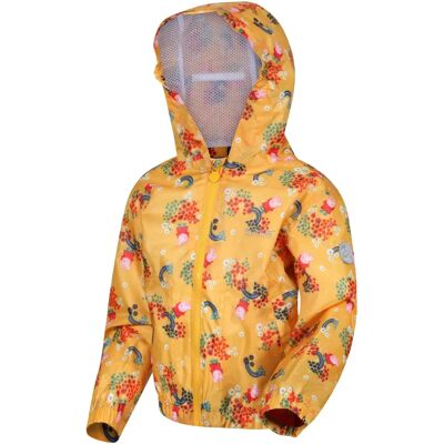 Regatta Peppa Pig Muddy Puddle Waterproof Jacket - Glowlight Floral Regatta Peppa Pig Muddy Puddle Waterproof Jacket - Glowlight Floral