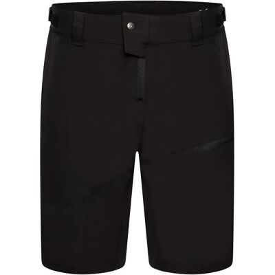Dare2b Duration Black Shorts - Water-Resistant, Lightweight & Wicking Dare2b Duration Black Shorts - Water-Resistant, Lightweight & Wicking