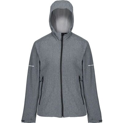 Regatta Professional Men's Water-repellent X-Pro Prolite Stretch Softshell Jacket Seal Grey Marl - XL Regatta Professional Men's Water-repellent X-Pro Prolite Stretch Softshell Jacket Seal Grey Marl - XL
