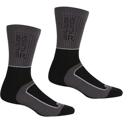 Regatta Womens Briar Light Steel Samaris 2 Season Socks - UK6-8 Regatta Womens Briar Light Steel Samaris 2 Season Socks - UK6-8