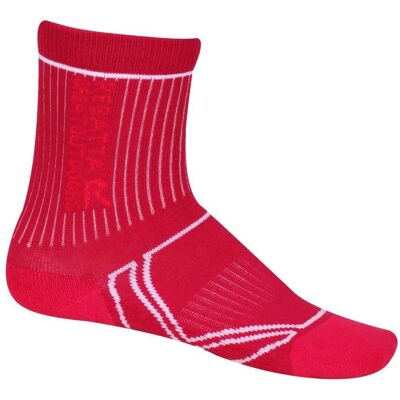 Regatta Boys & Girls 2 Season Coolmax Quick Dry Hiking Socks - Chrypink Whi - Size: 13 years Regatta Boys & Girls 2 Season Coolmax Quick Dry Hiking Socks - Chrypink Whi - Size: 13 years