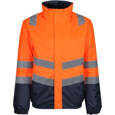 Regatta Professional S Orange/Navy High-Vis Bomber Jacket Regatta Professional S Orange/Navy High-Vis Bomber Jacket