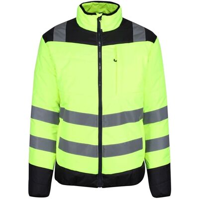 Regatta Professional Men's Waterproof Hi-Vis Baffle Jacket - Jacket Regatta Professional Men's Waterproof Hi-Vis Baffle Jacket - Jacket