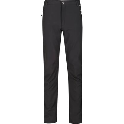 Regatta Mens Geo Softshell Waterproof Trousers - Ash Regatta Mens Geo Softshell Waterproof Trousers - Ash