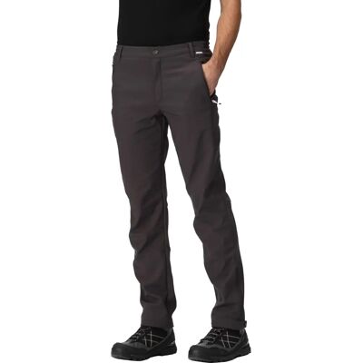 Pantalon Softshell Imperméable pour Homme Regatta - Gris - Publicité Pantalon Softshell Imperméable pour Homme Regatta - Gris - Publicité