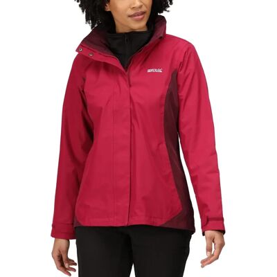 Regatta Women's Daysha Waterproof Jacket - Beetroot Fig Regatta Women's Daysha Waterproof Jacket - Beetroot Fig