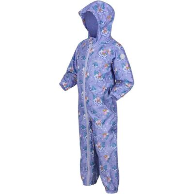 Combinaison de pluie lilas Peppa Pig Regatta pour enfants Combinaison de pluie lilas Peppa Pig Regatta pour enfants