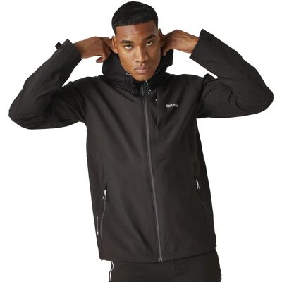 Regatta Men's Britedale Waterproof Jacket - Black Regatta Men's Britedale Waterproof Jacket - Black