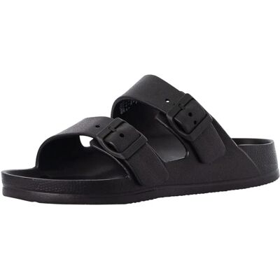 Regatta Brooklyn Schwarze Leichte Slip-On-Sandalen - Sommer Regatta Brooklyn Schwarze Leichte Slip-On-Sandalen - Sommer