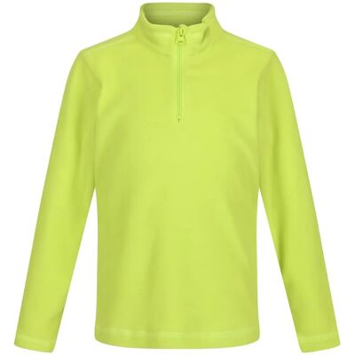 Fleece Regatta en Polyester Recyclé 'Hot Shot II' à Mi-zip Vert Lumineux - Fleece - Publicité Fleece Regatta en Polyester Recyclé 'Hot Shot II' à Mi-zip Vert Lumineux - Fleece - Publicité