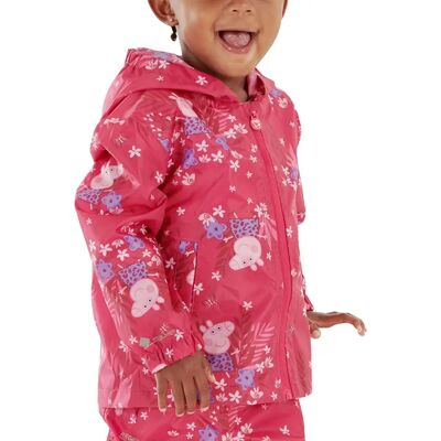 Regatta Peppa Pig Vattentät Rosa Jacka - Barns Regnjacka Regatta Peppa Pig Vattentät Rosa Jacka - Barns Regnjacka