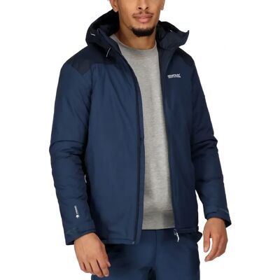 Giacca Thornridge II impermeabile da uomo di Regatta - Navy - Isolata Giacca Thornridge II impermeabile da uomo di Regatta - Navy - Isolata