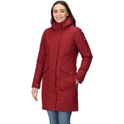 Regatta Women's Romine Waterproof Parka Jacket - Cabernet Regatta Women's Romine Waterproof Parka Jacket - Cabernet