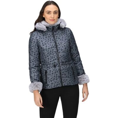Regatta Willabella Water-Repellent Padded Coat - Black - Size 16 Regatta Willabella Water-Repellent Padded Coat - Black - Size 16