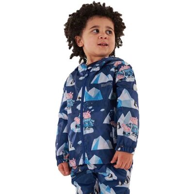 Regatta Peppa Pack-It para niños - Chaqueta impermeable y transpirable Regatta Peppa Pack-It para niños - Chaqueta impermeable y transpirable