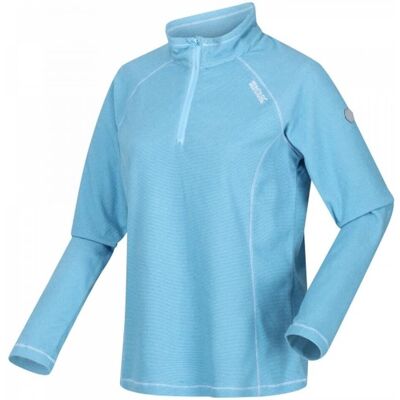 Regatta Donna Montes Fleece Leggero con Mezza Zip - Blu Etereo Regatta Donna Montes Fleece Leggero con Mezza Zip - Blu Etereo