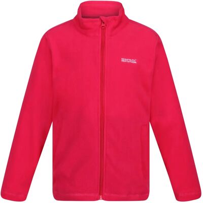 Regatta King II Pink Fleece Jacke - Outdoor Kinderbekleidung Regatta King II Pink Fleece Jacke - Outdoor Kinderbekleidung