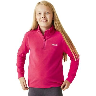 Regatta Bambini Hot Shot II Fleece Rosa - Maglia Fleece per Esterni Regatta Bambini Hot Shot II Fleece Rosa - Maglia Fleece per Esterni