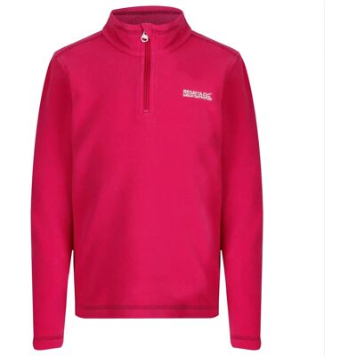 Regatta Kinderen Pink Potion Hot Shot II Fleece - Lichtgewicht Half-Zip Pullover Regatta Kinderen Pink Potion Hot Shot II Fleece - Lichtgewicht Half-Zip Pullover