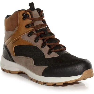 Męskie buty trekkingowe Regatta Samaris Life Demi - Brązowe - Rozmiar UK 9 Męskie buty trekkingowe Regatta Samaris Life Demi - Brązowe - Rozmiar UK 9