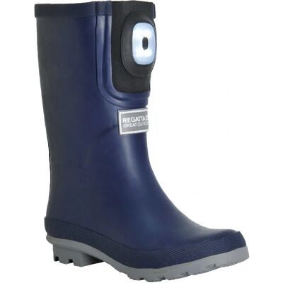 Botas de agua impermeables Regatta Kids Navy Storm Grey - UK Bebé 13 - Wellies Botas de agua impermeables Regatta Kids Navy Storm Grey - UK Bebé 13 - Wellies