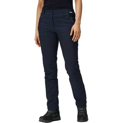Regatta Womens Dayhike IV Waterproof Walking Trousers - Navy - Size 14R Regatta Womens Dayhike IV Waterproof Walking Trousers - Navy - Size 14R