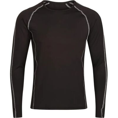 Regatta Professional Herren Schwarzes Pro Langarm Basisschicht-Top - Arbeitsschutz Regatta Professional Herren Schwarzes Pro Langarm Basisschicht-Top - Arbeitsschutz