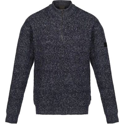 Regatta Solomon 3XL Navy Marl Half Zip Pullover - Pullover Regatta Solomon 3XL Navy Marl Half Zip Pullover - Pullover