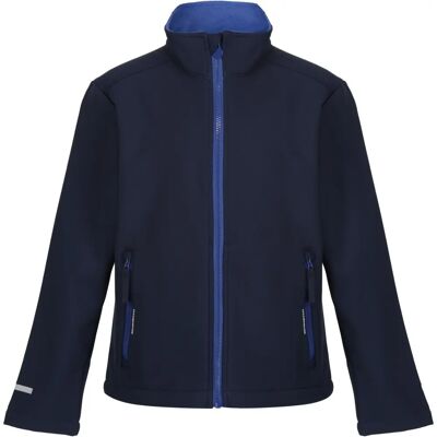 Regatta Garçons Ablaze 2 Couches Softshell Veste Marine - Veste - Publicité Regatta Garçons Ablaze 2 Couches Softshell Veste Marine - Veste - Publicité