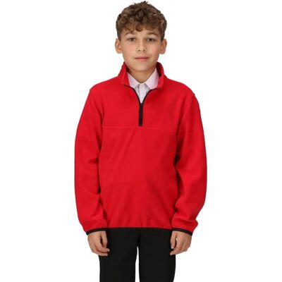 Regatta Boys Micro Fleece Jacket - 9-10 Years - Red Regatta Boys Micro Fleece Jacket - 9-10 Years - Red