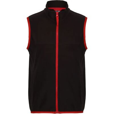 Regatta Boys Micro Fleece Body Warmer Gilet - Black - 11-12 Years Regatta Boys Micro Fleece Body Warmer Gilet - Black - 11-12 Years