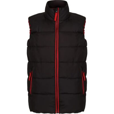 Regatta Professional Kinder Isolierter Bodywarmer - Bodywarmer - Schwarz, Rot - 11-12 Jahre Regatta Professional Kinder Isolierter Bodywarmer - Bodywarmer - Schwarz, Rot - 11-12 Jahre