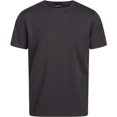 Regatta Professional Mens Pro Wicking Reflective T Shirt Seal Grey XXL - 47" Chest Regatta Professional Mens Pro Wicking Reflective T Shirt Seal Grey XXL - 47" Chest