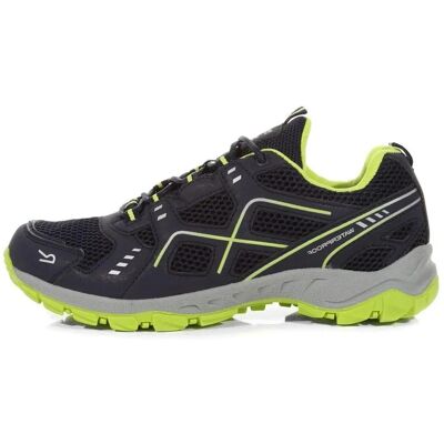 Chaussures de marche imperméables Regatta Homme Marine et Vert - UK 10 Chaussures de marche imperméables Regatta Homme Marine et Vert - UK 10