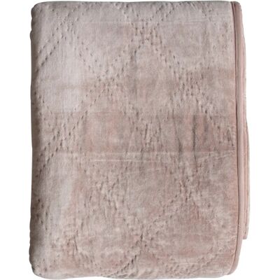 Gallery - Quilted Cotton - Blush - 240x260 - Bedspread Gallery - Quilted Cotton - Blush - 240x260 - Bedspread