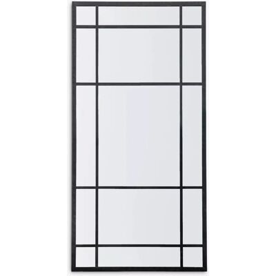 John Lewis - Metal Frame Rectangular Mirror - Black - Mirror John Lewis - Metal Frame Rectangular Mirror - Black - Mirror