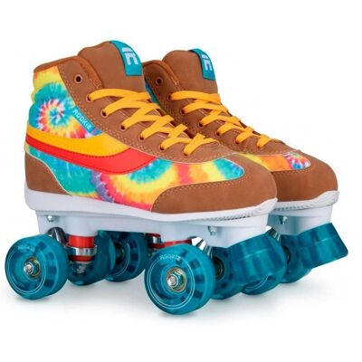 Rookie Legacy Tie Dye Quad Rollschuhe - Braun/multicolor Rookie Legacy Tie Dye Quad Rollschuhe - Braun/multicolor