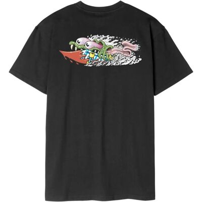 Santa Cruz Meek Concrete Slasher - Camiseta negra Santa Cruz Meek Concrete Slasher - Camiseta negra